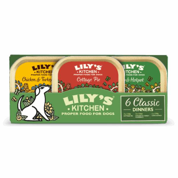 Lily&apos;s Kitchen Classic Dinners Multipack Adult natvoer hond 6 x 150 gram