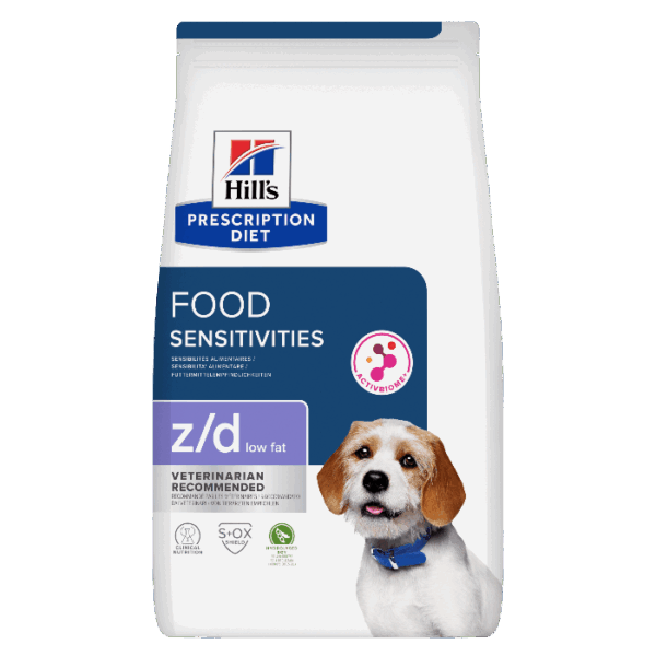 Hill&apos;s Prescription Diet z/d Low Fat Food Sensitivities hondenvoer 1,5 kilo