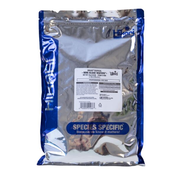 Hikari Mini Algae Wafers 1kg - Voedzame Snelzinkende Wafers voor Kleine Algeneters