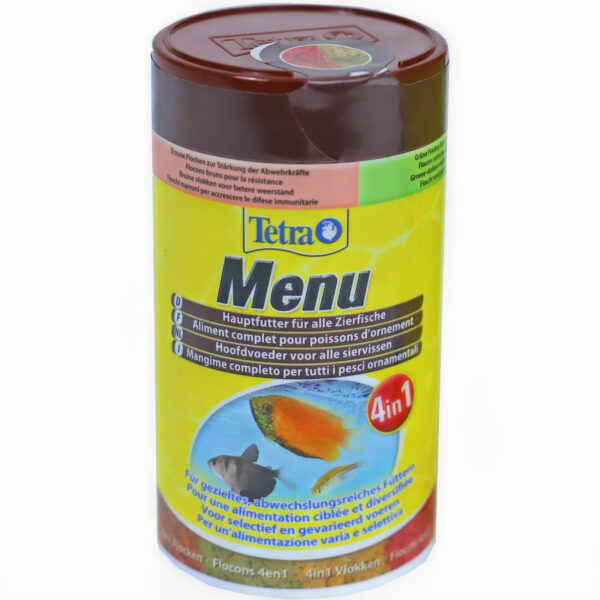Tetra Menu 4 in 1 Voedingsmix 100ml - Complete Groei & Vitaliteit voor Tropische Vissen
