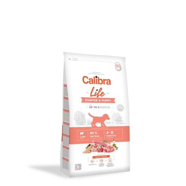 Calibra Life Dog Starter & Puppy Lamb hondenvoer 2,5 kg
