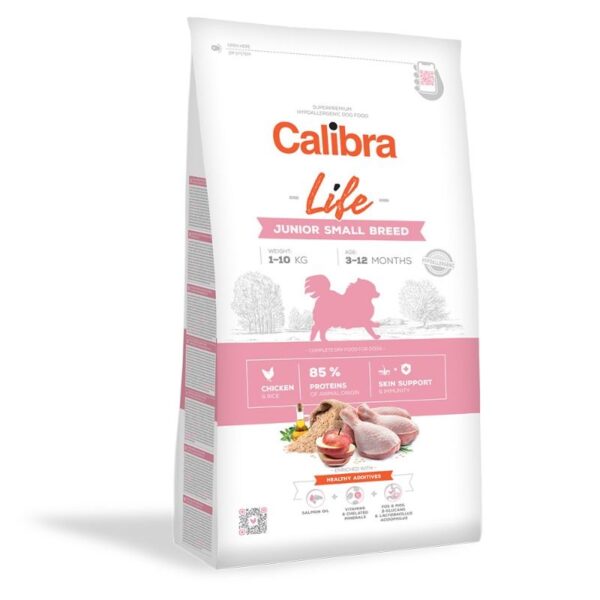 Calibra Life Dog Junior Small Breed Chicken hondenvoer 6kg