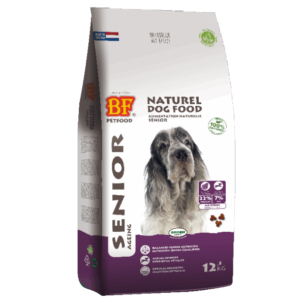 Biofood senior hondenvoer 12,5kg