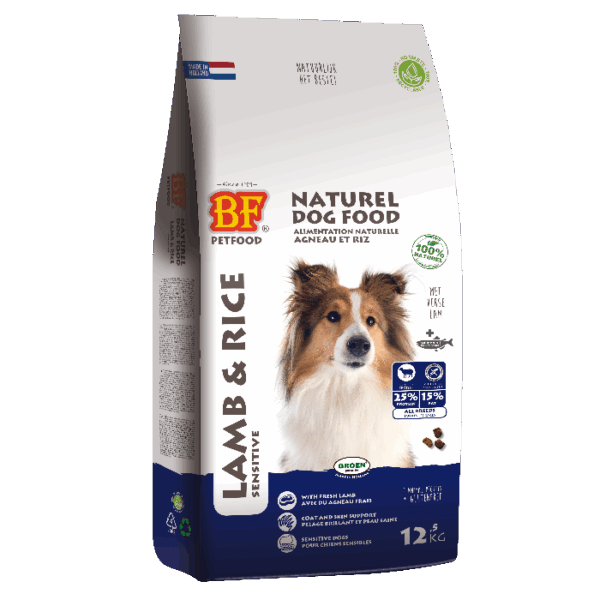 Biofood Lam en Rijst hondenvoer 12,5kg