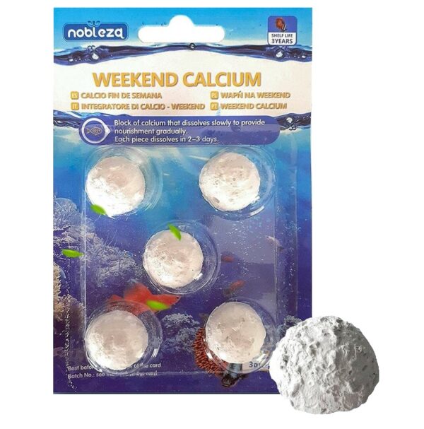 Nobleza Voederblok voor aquariumvissen - Weekend - 5x3 gram