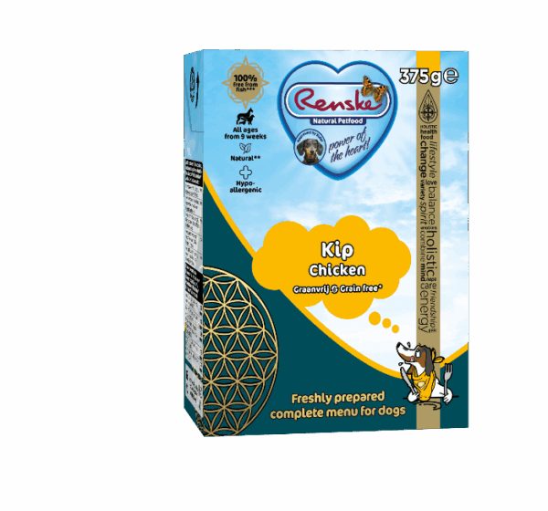 Renske vers hondenvoer kip graanvrij 375 gram