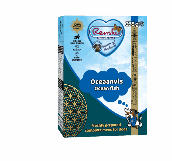 Renske vers hondenvoer oceaanvis 375 gram
