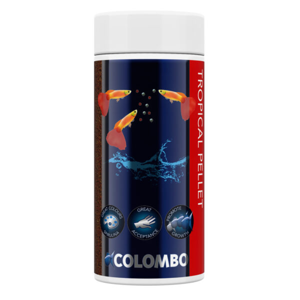Colombo Tropical Korrel 250ml - Voedzame Korrels voor Heldere Aquaria & Gezonde Tropische Vissen