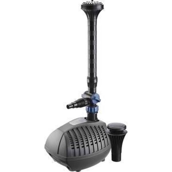 Oase Aquarius Fountain Set Eco 9500 - Energiezuinige Vijverpomp, 5,2m Hoog, 9500 L/u