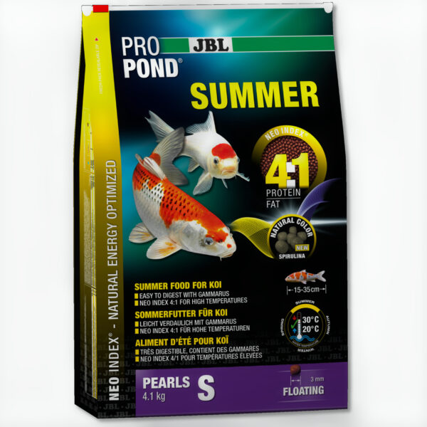JBL Propond Summer S Koi Voer 4,1kg - Voeding voor Gezonde Koi bij 20-30°C
