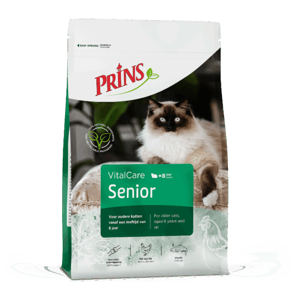 Prins Vitalcare Senior kattenvoer 400gr