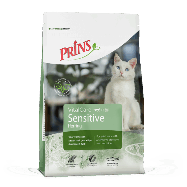Prins Vitalcare Sensitive Haring kattenvoer 4kg
