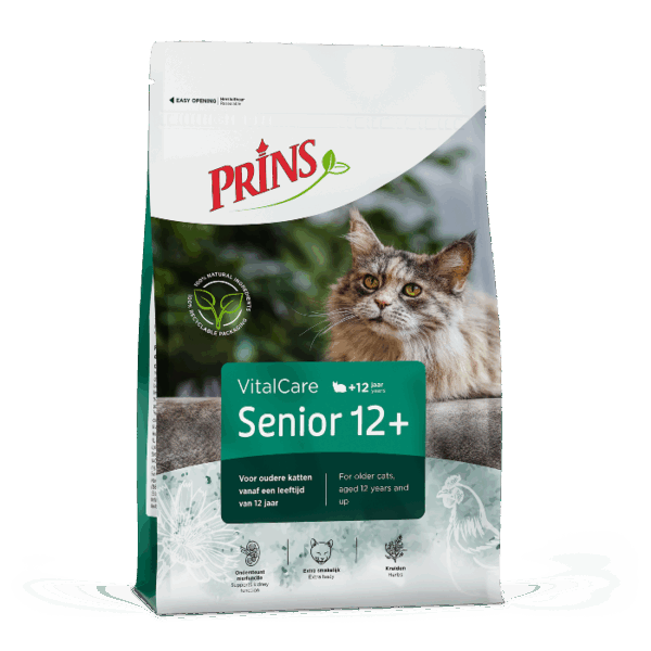 Prins Vitalcare Senior 12+ kattenvoer 4kg