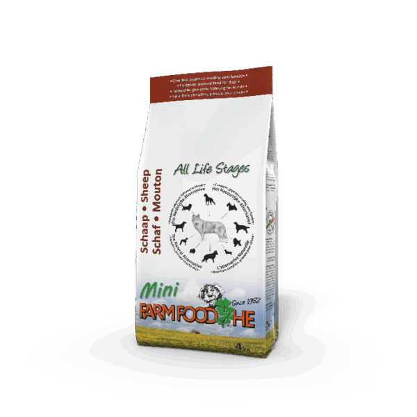 Farm Food schaap lam mini hondenvoer 4 kg