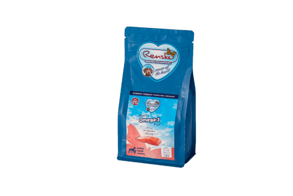 Renske Mighty Omega Plus Koud Geperst - Verse Zalm hond 600 gram