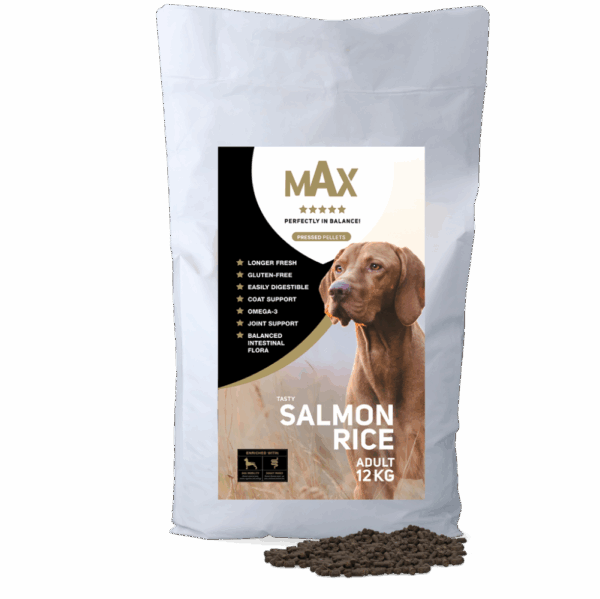 Max Adult zalm/rijst geperst