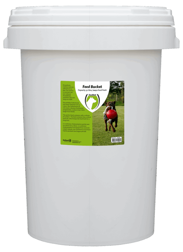 Voerton met draaisluiting 52 liter