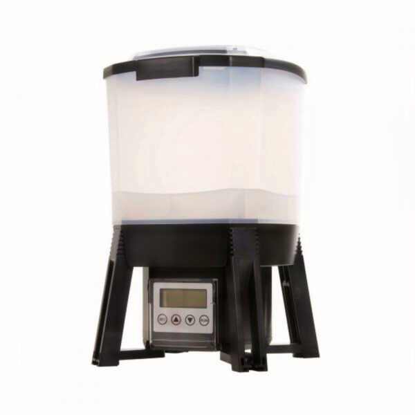 Aquaforte Fishfeeder 6L Solar - Duurzame Voederautomaat op Zonne-energie voor Vijvers