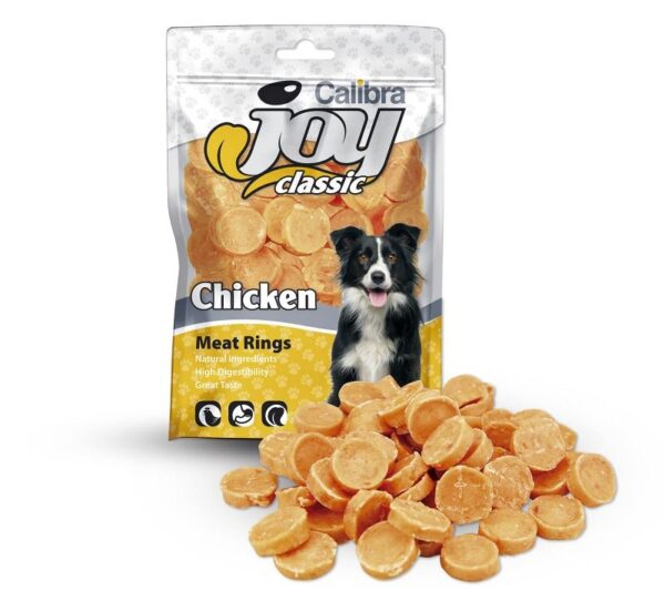Calibra Joy Classic Dog - Chicken Rings hondensnacks 80 gram (LET OP! THT: 7-2025)