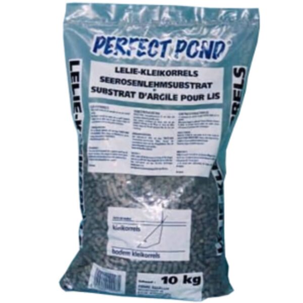 Perfect Pond Lelie-kleikorrels 10kg - Voeding voor Waterlelies en Vijverplanten, Rijke Groei & Bloei, Anti-Algen