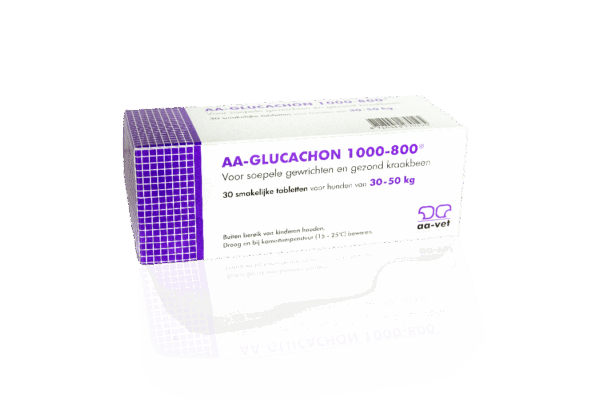 AA Glucachon 1000/800mg 30 tabletten