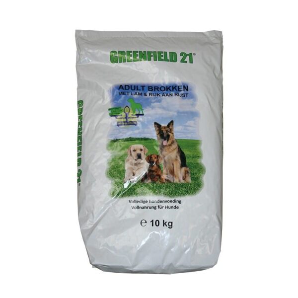 Greenfield 21 - Lam & Rijst Adult 10kg