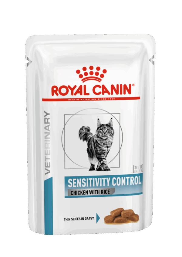 Royal Canin sensitivity control kattenvoer kip 12x85gr natvoer