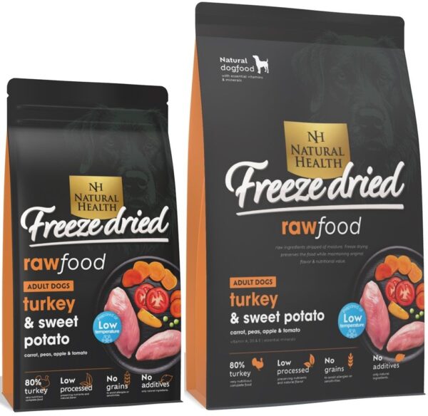 Natural Health Dog Freeze Dried Turkey 150gr