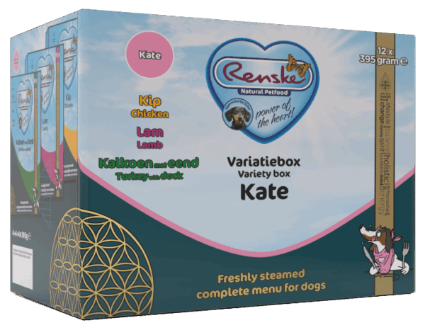 Renske Hond Vers Gestoomd Variatiebox Kate 12 x 395gr