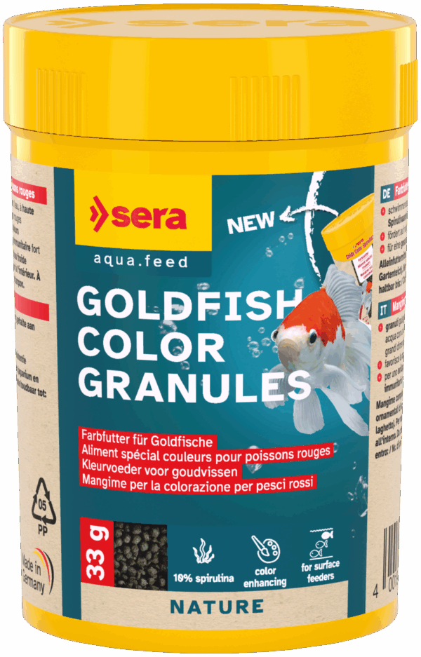 Sera - Goldfish Color Granules 100 Ml (Voorheen Goldy Color Spirulina)